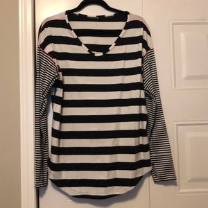 Lululemon striped long sleeve shirt